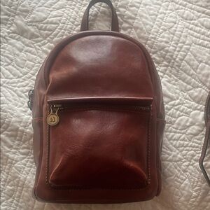 Beautiful Italian Leather mini backpack/crossbody bag!!